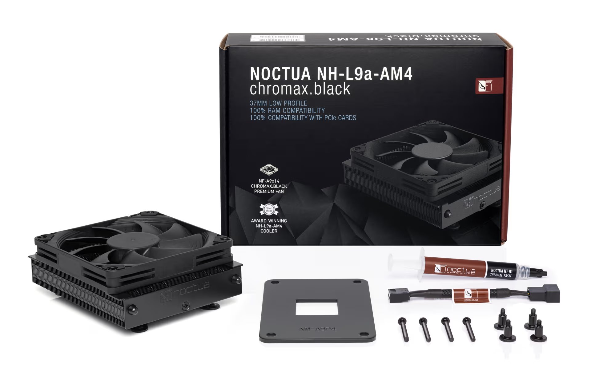 Noctua chladič NH-L9a-AM4 chromax.black