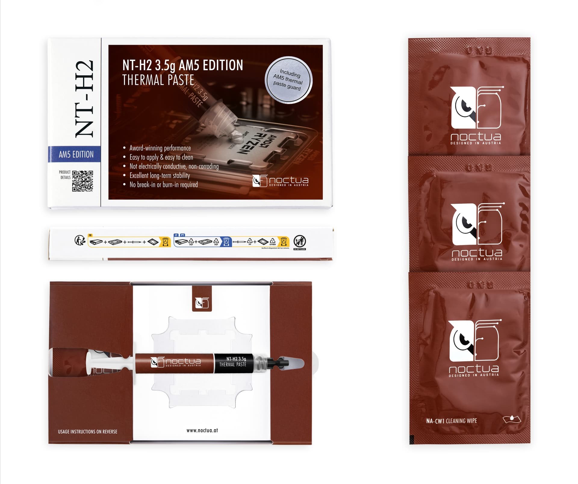 Noctua teplovodivá pasta NT-H2 3.5g AM5 Edition