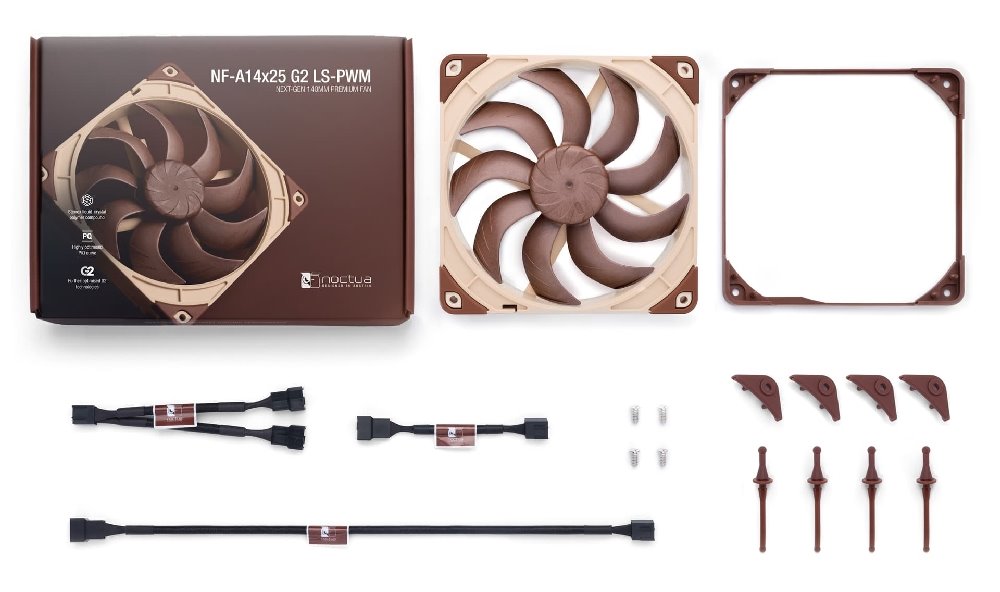 Noctua ventilátor NF-A14x25 G2 LS-PWM