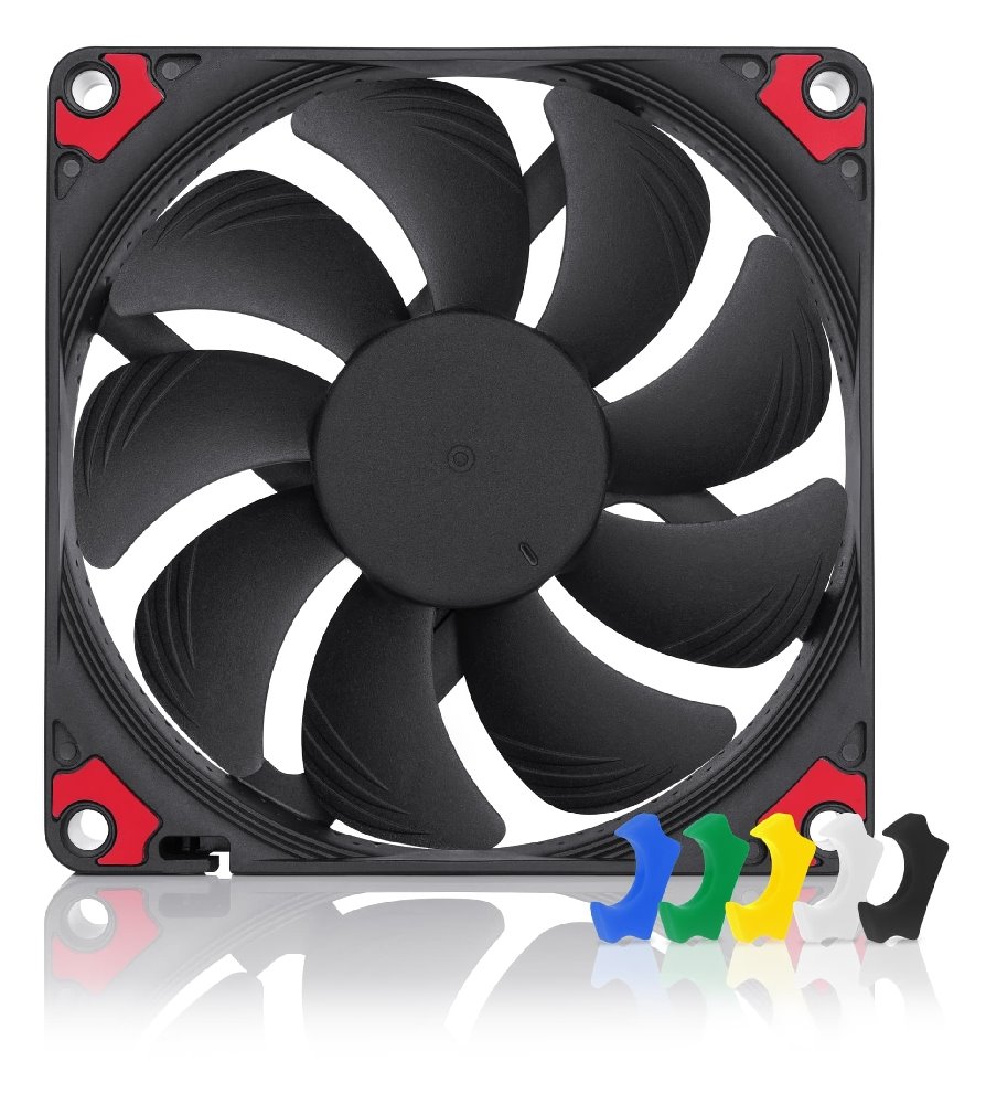 Noctua ventilátor NF-A9x14 HS-PWM chromax.black.swap