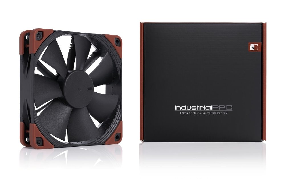 Noctua ventilátor NF-F12 industrialPPC-2000 IP67 PWM
