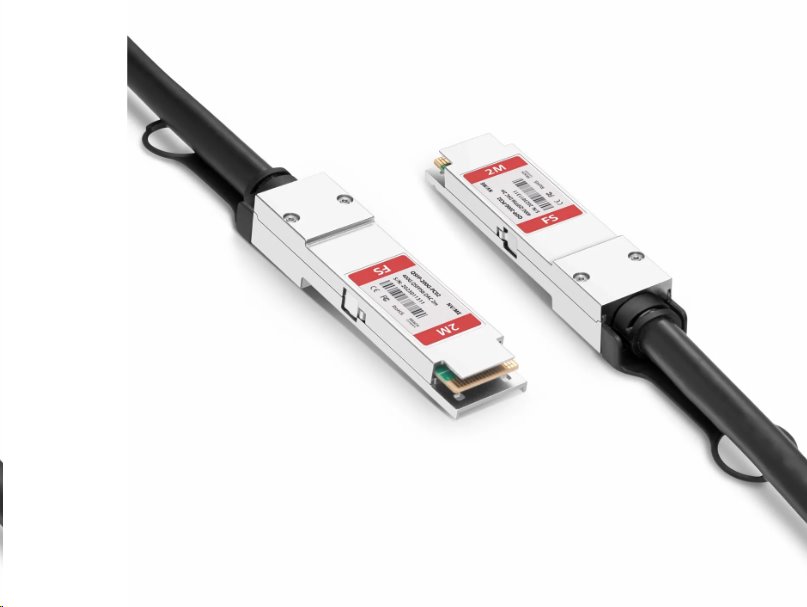 FS 2m (7ft) NVIDIA/Mellanox MCP1650-V002E26 Compatible 200G QSFP56 Ethernet Pass