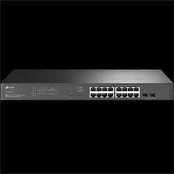 Omada 18-Port PoE+ Gigabit Smart Switch with 2 SFP Slots PORT: 16× Gigabit RJ45 Ports, 2× Gigabit SFP Slots SPEC: 802.3