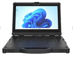 ONERugged N14A, 14inch rugged laptop, 1920x1080, 1000cd/m2 I5+16G+512G, Win11 Pro without License, EU adapter