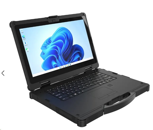 ONERugged N14M, 14-inch rugged AI PC, 1920x1080, 32/256 GB, Intel® Core™ Ultra 7 155H, Windows 11 Pro without license, I