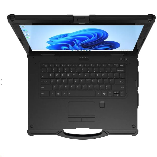 ONERugged N14M, 14-inch rugged AI PC, 1920x1080, 32/256 GB, Intel® Core™ Ultra 7 155H, Windows 11 Pro without license, I