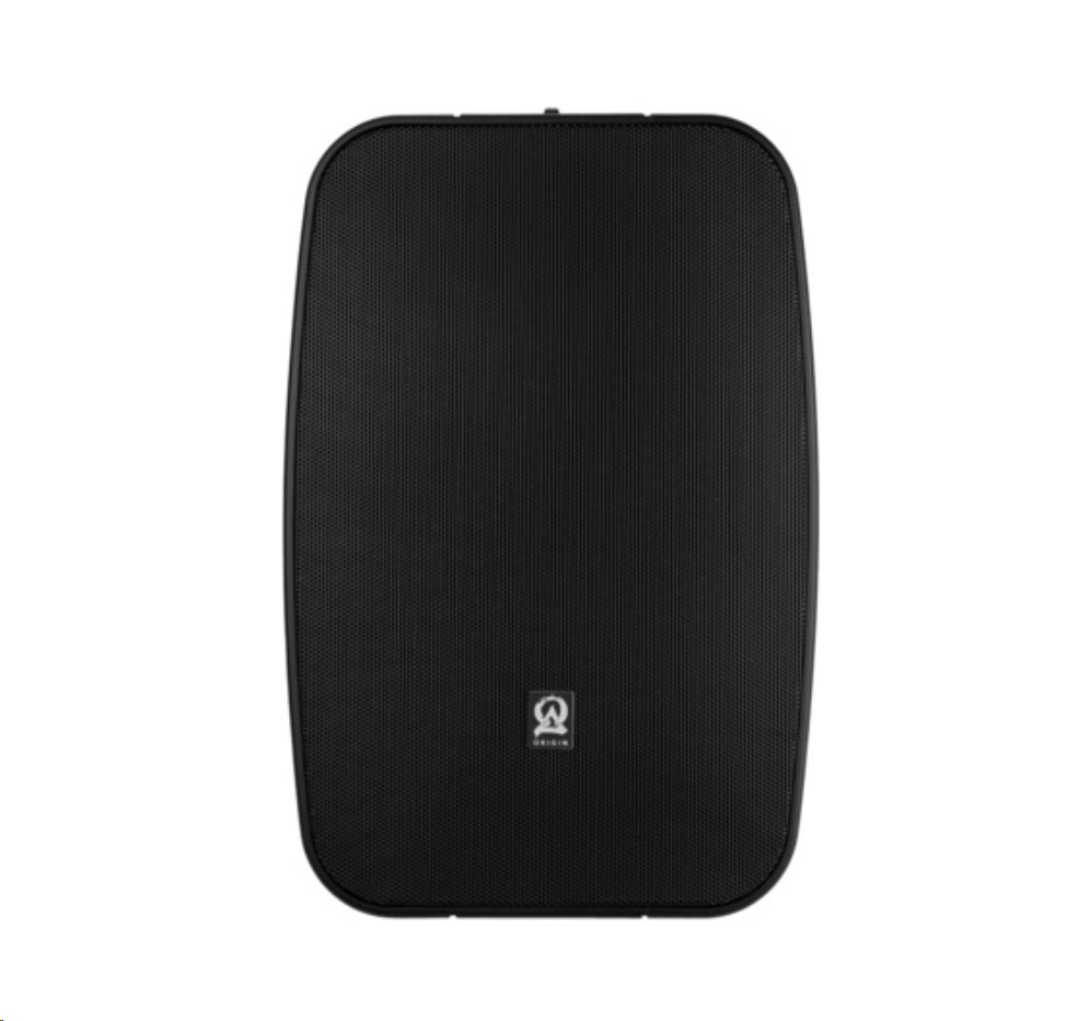 ORIGIN - 5,25" woofer / 1" ALU tweeter / reproduktor pro venkovní povrchovou montáž / BLACK (2-pack)