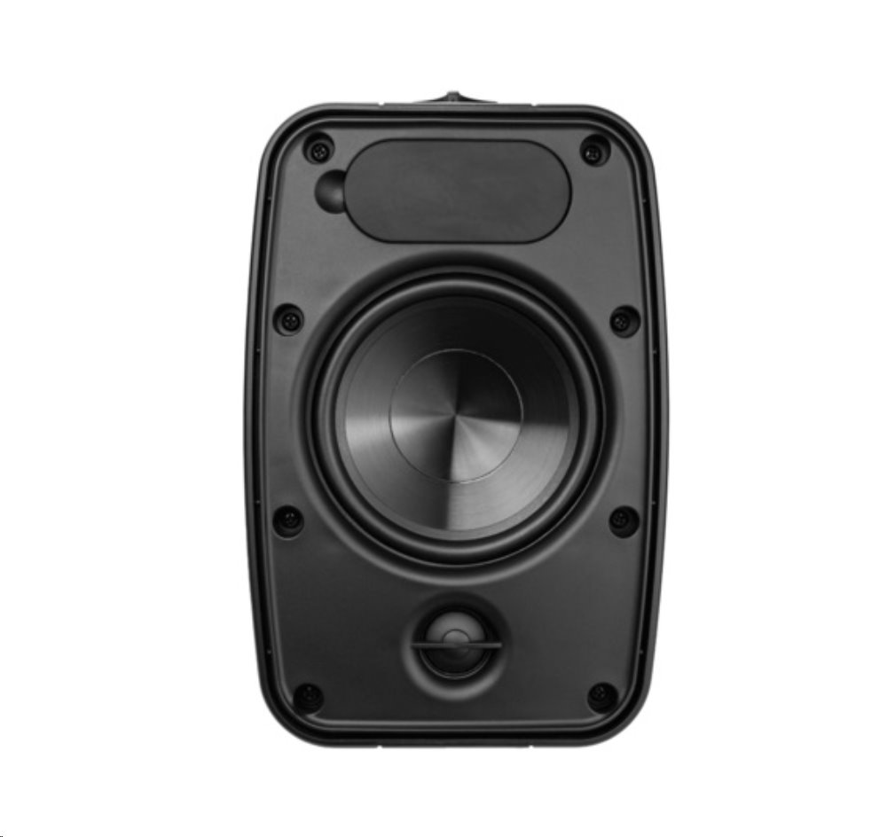 ORIGIN - 5,25" woofer / 1" ALU tweeter / reproduktor pro venkovní povrchovou montáž / BLACK (2-pack)