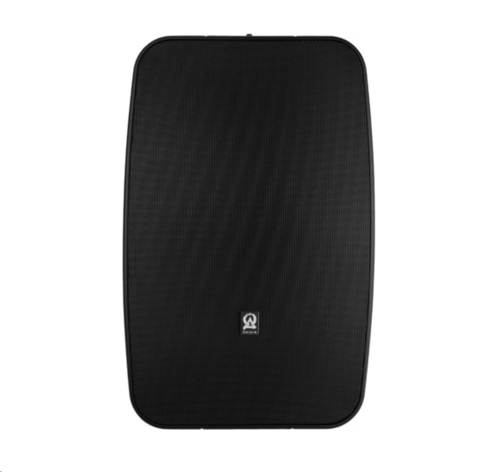 ORIGIN - 6,5" woofer / 1" ALU tweeter / reproduktor pro venkovní povrchovou montáž / BLACK (2-pack)
