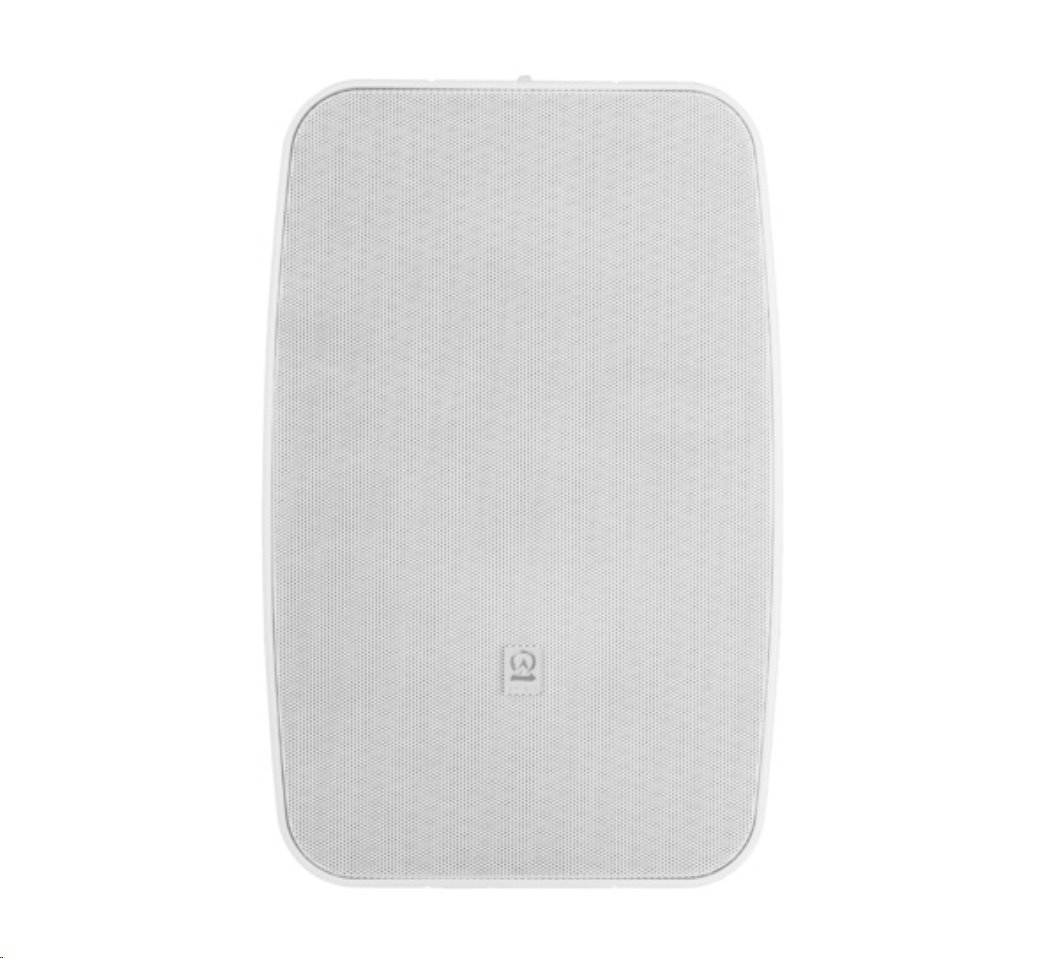 ORIGIN - 6,5" woofer / 1" ALU tweeter / reproduktor pro venkovní povrchovou montáž / WHITE (2-pack)