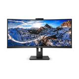 PHILIPS 346P1CRH 34" VA LED 3440x1440 80 000 000:1 4ms 500cd HDMI DP USB-C dock CAM repro černý
