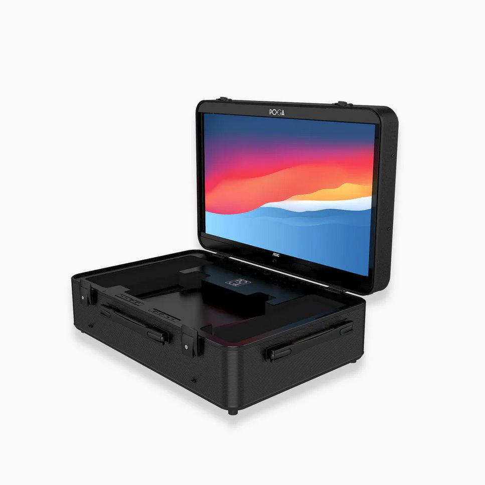 POGA Max Black - 23.8" AOC 24G2ZE IPS Displej 240Hz + Terra Gaming PC + klávesnice + myš