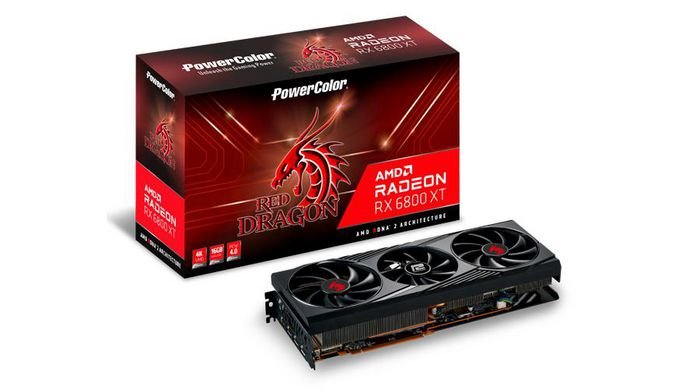 PowerColor TUL Red Dragon AMD Radeon RX 6800 XT 16GB GDDR6