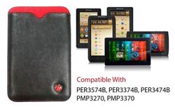 Prestigio pouzdro pro 7" čtečky / tablety, černo-červené