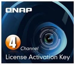 QNAP LIC-SW-SURVEILLANCE-4CH-EI(Electronic copy)