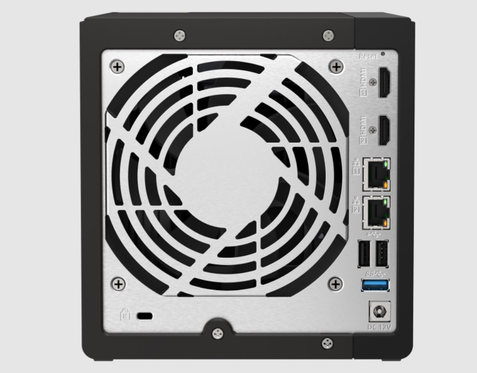 QNAP NVR QVP-41C (4x 2.5"/3.5" SATA 6Gbps, 2x M.2 2280 NVMe PCIe Gen3 x2)