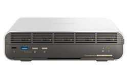 QNAP TBS-h574TX-i3-12G (8core, 12GB RAM, 5x E1.S/M.2 slot, 1x 2,5GbE, 1x 10GbE, 2x Thunderbolt 4)