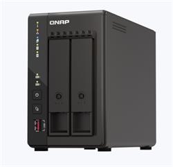 QNAP TS-253E-8G (4core 2,6GHz, 8GB RAM, 2x SATA, 2x M.2 NVMe slot, 2x HDMI 4K, 2x 2,5GbE, 4x USB)