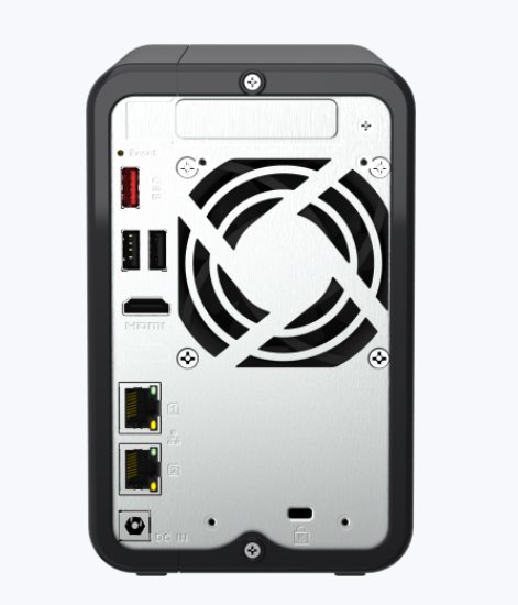 QNAP TS-264-8G (4core 2,9GHz, 8GB RAM, 2x SATA, 2x M.2 NVMe, 1x PCIe, 2x 2,5GbE, 1x HDMI 4K, 4x USB)