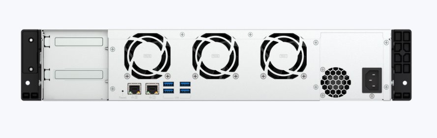QNAP TS-855eU-8G (8core 2,8GHz, 8GB RAM, 8x SATA, 2x 2,5GbE, 2x M.2 NVMe, 2x PCIe, malá hloubka)