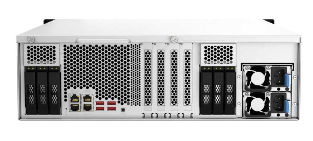 QNAP TS-h2287XU-RP-E2378-64G 3U rack, 64GB (2x32), DDR4, 16x 3.5" SATA + 6x 2.5 SATA, 2x 10GbE, 4x USB 3.2