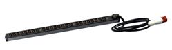 Raritan základní PDU 0U, uzamykatelné zásuvky 21xC13 + 3xC19, vstup: 3F/16A kabel 3m vidlice IEC 60309