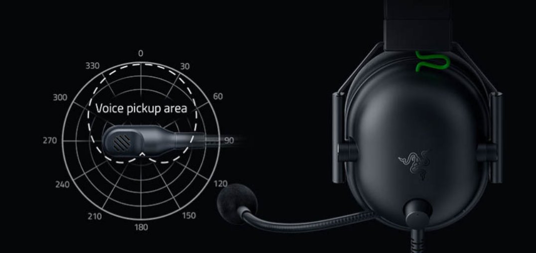 RAZER herní headset Blackshark V2 X - White, 3.5 jack