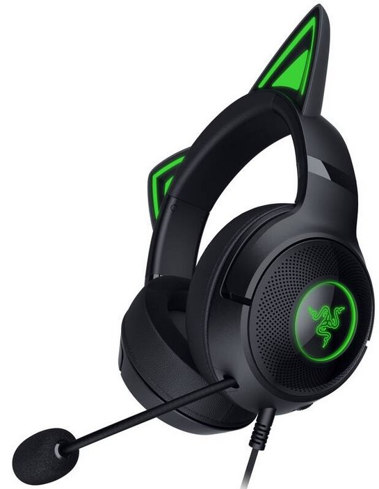 RAZER herní headset Kraken Kitty V2 - Black