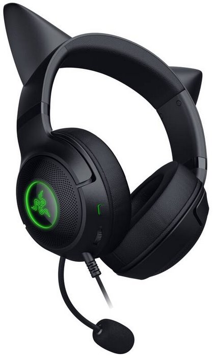RAZER herní headset Kraken Kitty V2 - Black