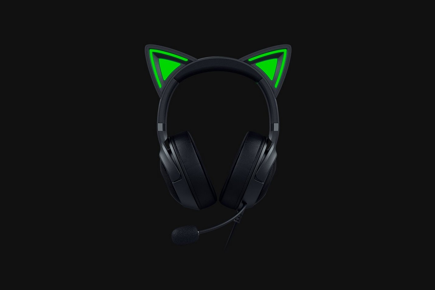 RAZER herní headset Kraken Kitty V2 - Black