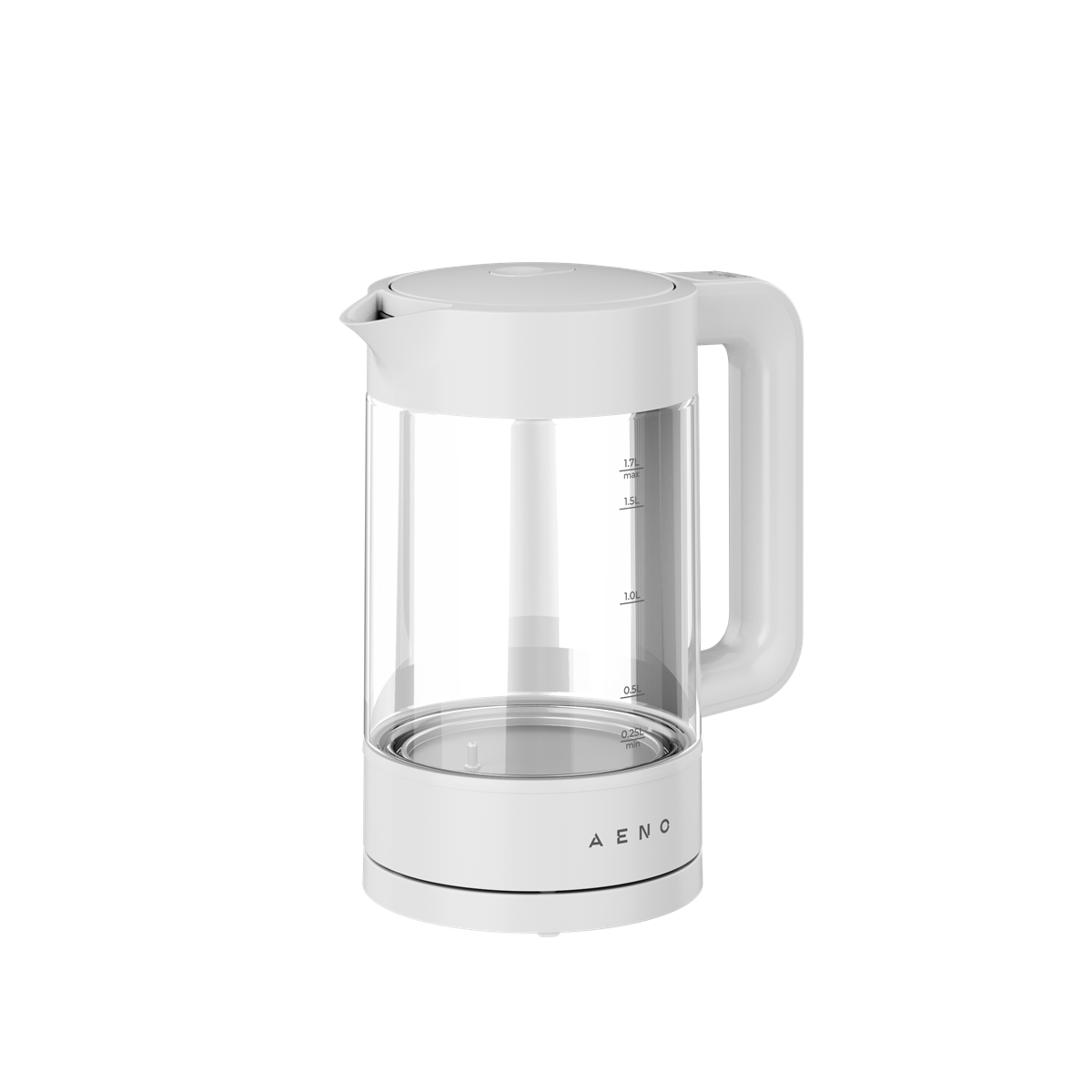 Rychlovarná konvice EK5 - 1,7l, 1850-2200W, Skleněná/bílá