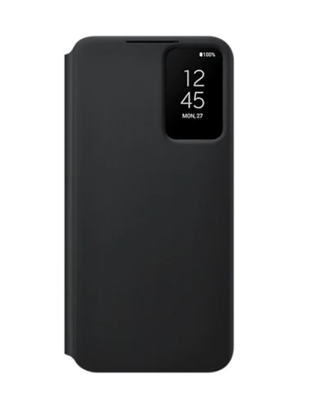 Samsung Flipové pouzdro Smart Clear View pre Samsung Galaxy S22+ čierne