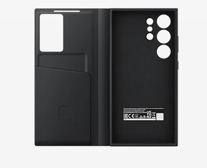 Samsung Flipové pouzdro SMART VIEW pro S24 ULTRA, černé