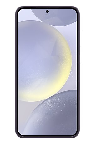 Samsung Silikonový zadní kryt S24+, tmavě fialový