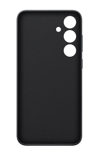 Samsung Zadní kryt z veganské kůže pro S24+, černý