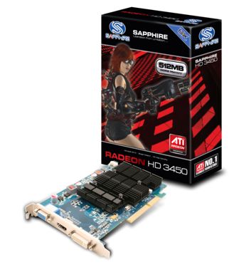 Sapphire HD3450 AGP 512MB DDR2
