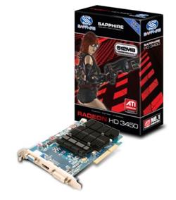 Sapphire HD3450 AGP 512MB DDR2
