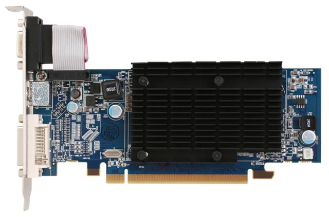 Sapphire HD4550 PCIe 512MB DDR3 600/667MHz DVI/VGA/HDMI Heatsink