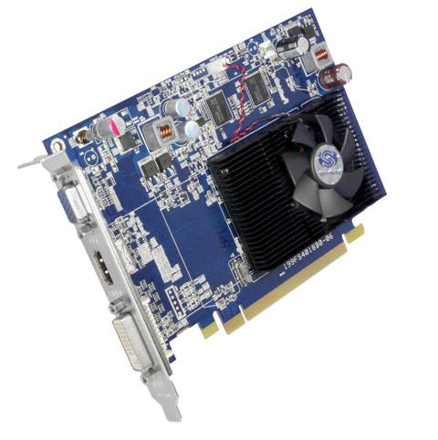 Sapphire HD4650 PCIe 1GB DDR2 600/400MHz DVI/VGA/HDMI SnglSlot-fan