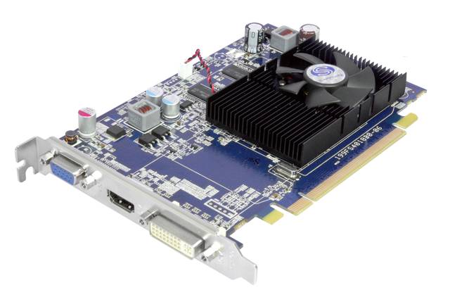 Sapphire HD4650 PCIe 1GB DDR2 600/400MHz DVI/VGA/HDMI SnglSlot-fan