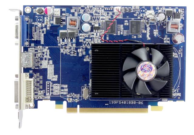 Sapphire HD4650 PCIe 1GB DDR2 600/400MHz DVI/VGA/HDMI SnglSlot-fan
