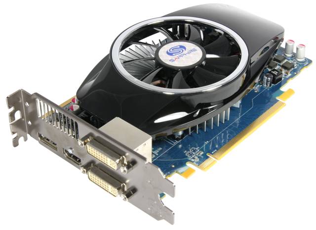 Sapphire HD5550 PCIe 1G DDR3 550/667MHz HDMI+DVI-I+VGA SnglSlot Fan LP Bracket