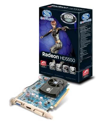 ENTHUSIAST: Sapphire HD5550 PCIe