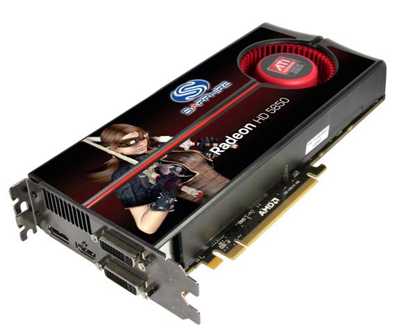 Sapphire Toxic HD5850 PCIe 1GB DDR5 765/1125MHz 2xDVI+HDMI+DP DualSlot-fan