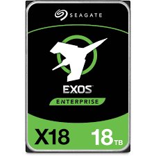 Seagate Exos X18 3,5" - 18TB (server) 7200rpm/SATA/256MB/512e/4kN