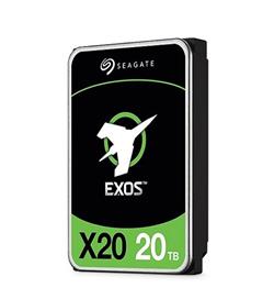 SEAGATE Exos X20 3,5" - 20TB (server) 7200rpm/SATA/256MB/512e/4kN - vrácený funkční kus