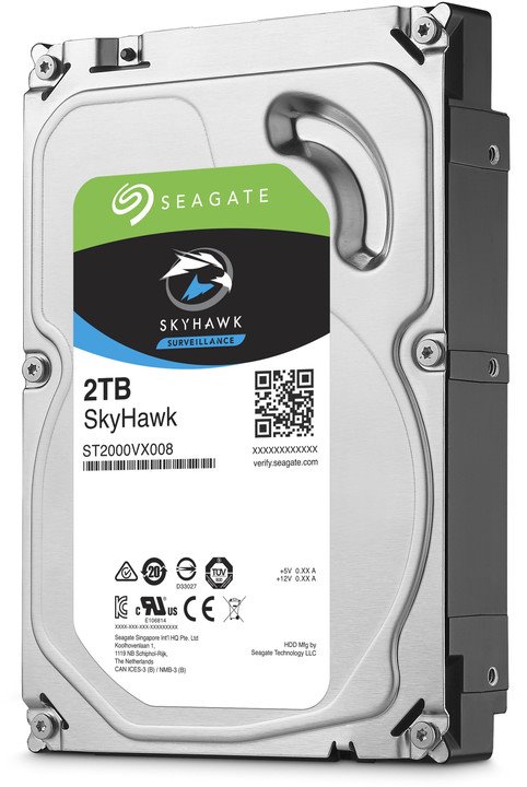 Seagate HDD SkyHawk 3.5" 2TB 5400rpm/SATA-III/256MB