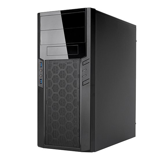 SilverStone Precision PS13 černá, Midi Tower, ATX