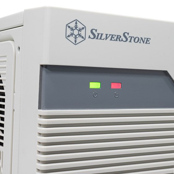 SilverStone Retro FLP01 bílá, HTPC/Desktop, ATX