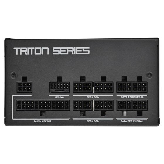 SilverStone Triton TR850R-GM, ATX 3.1, modulární, Cybenetics Gold, 850W, černý